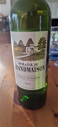 Bordeaux Pessac-Léognan Domaine Grandmaison 2021
