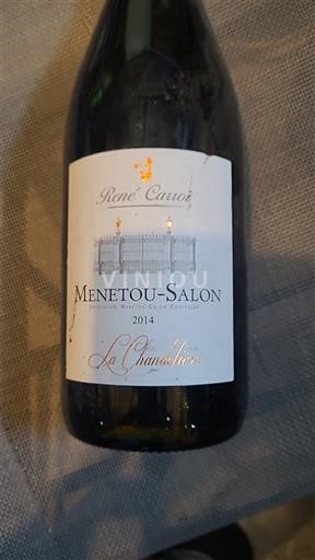 Loire Valley Menetou-Salon René Carroi La Chandevière 2014