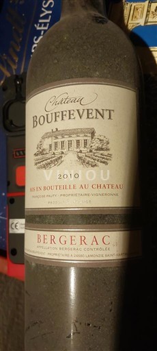 Sydväst Bergerac Château Bouffevent 2010
