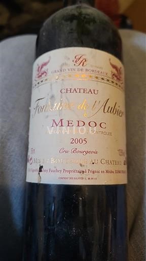 Bordeaux Médoc Cru Bourgeois Château Fontaine de l'Aubier 2005