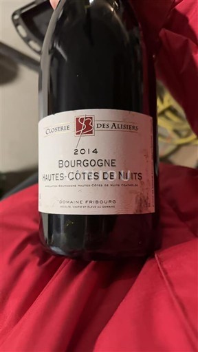 Bourgogne Không được chỉ định Closerie des Alisiers 2014