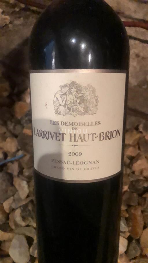 Bordeaux Pessac-Léognan Château Larrivet Haut-Brion Les Demoiselles de Larrivet Haut-Brion 2009