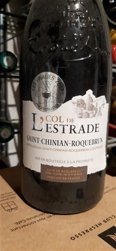 Languedoc Saint-Chinian Cave de Roquebrun Col de l'Estrade 2016