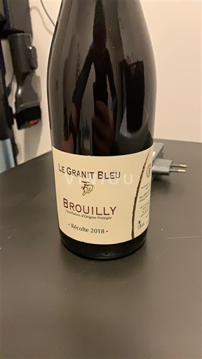Beaujolais Brouilly Le Granit Bleu 2018