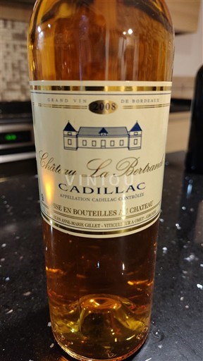 Bordeaux Cadillac Château La Bertrande 2008