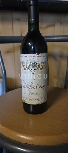 Bordéus Baron Philippe de Rothschild La Bélière Não Sazonado