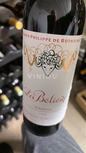 Bordeaux Baron Philippe de Rothschild La Bélière Nemilésimat