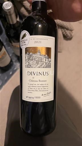 Bordeaux Château Bonnet Divinus 2021