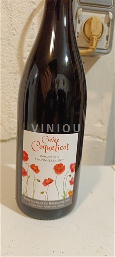 Loire-dalen Saint-Nicolas-De-Bourgueil Domaine La Chevalerie du Roy Coquelicot 2023