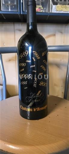 Burgundi Marsannay Château Armagnac Liste d'Années (1989-2005) Ei vuosikertaa