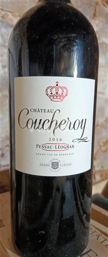 Bordeaux Pessac-Léognan Château Coucheroy 2016
