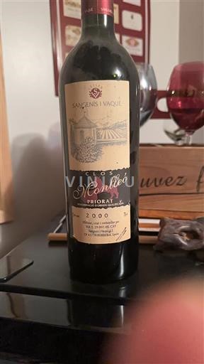 Katalonien Priorat Sangenís i Vaqué Clos Monlleó 2000