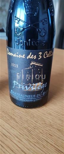 Valle del Ródano Châteauneuf-du-Pape. Domaine S 3 Cellier Privilège 2013