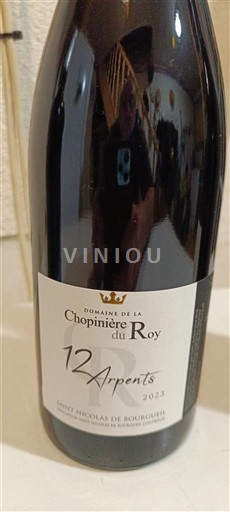 Loiredalen Saint-Nicolas-De-Bourgueil Domaine La Chopinière du Roy 12 Arpents 2023