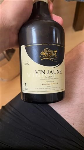Jura L'Étoile Domaine Jean-Yves Mvillon 2012
