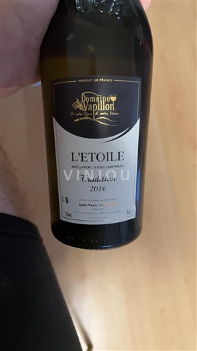 Jura L'Étoile Domaine La Papillon Tradition 2016