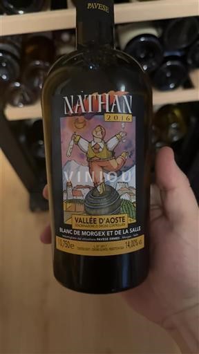 Val d'Aoste Blanc de Morgex et de La Salle Pavese Nathan 2016