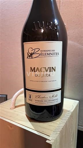 Jura Macvin-du-Jura Domaine S Bélemnites Ikke årgangsbestemt
