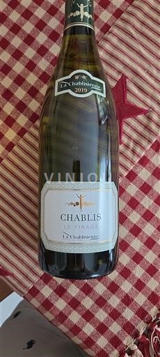 Bourgogne Chablis La Chablisienne Le Finage 2019
