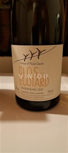 Valle della Loira Saumur Clos de l'Écotard 2020