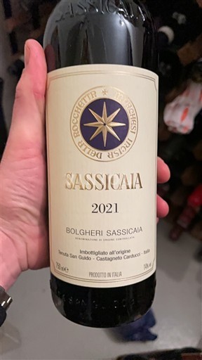 Тоскана TENUTA SAN GUIDO SASSICAIA 2021