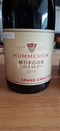 Beaujolais Morgon Mommessin Côte du Py 2019