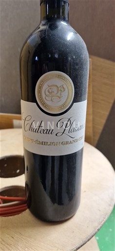 Bordeaux Saint-Émilion Grand Cru Grand Cru Château Plaisance 2016