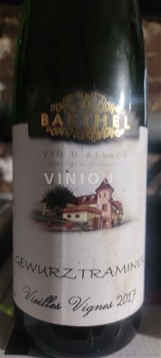 Alsacia Domaine Barthel Vieilles Vignes 2017