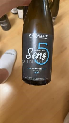 Alsace Vignoble des Sens Barrique 2017