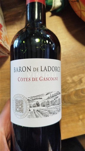 Jugozahod Côtes de Gascogne Baron de Ladorce Neleten.