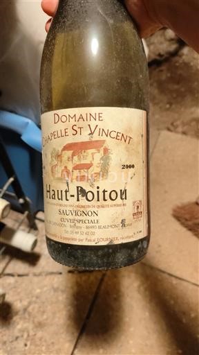 Poitou-Charentes Haut-poitou Domaine Chapelle St Vincent Spéciale 2000