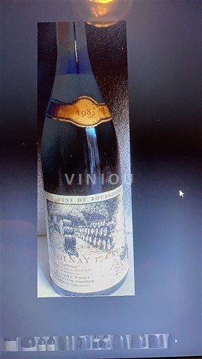 Burgundsko Volnay Premier Cru Lucien Pont 1982