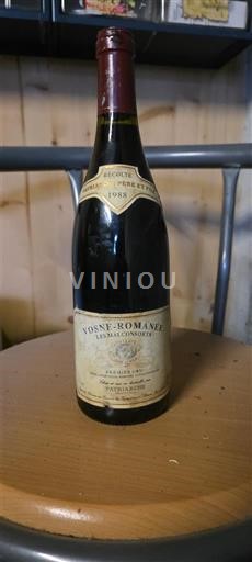 Burgundsko Vosne-romanée Premier Cru Domaine Robert Sirugue Les Malconsorts 1988