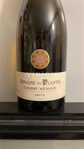 Bourgogne Saint-Véran Domaine S Plantés 2012
