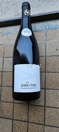 Vallée de la Loire Touraine-amboise Plou et Fils Les Grandes Peines 2020