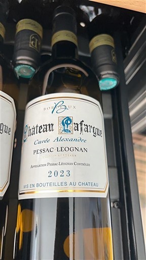 Bordeaux Pessac-Léognan Château Lafargue Alexandre 2023
