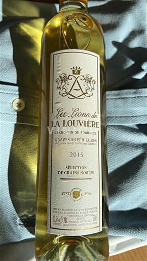 Bordeaux Graves Supérieures Château La Louvière Les Lions de La Louvière 2015