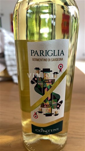 Sardinien Vermentino di Sardegna Contini Pariglia 2024