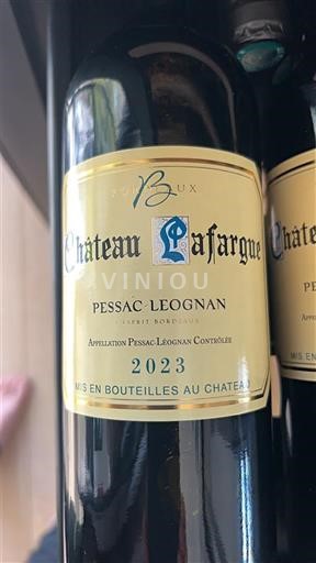 Bordeaux Pessac-Léognan Château Lafargue 2023