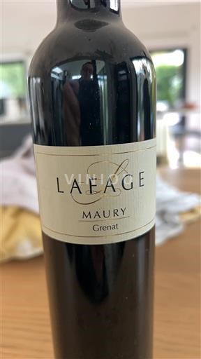 Roussillon Maury Domaine Lafage Grenat 2022