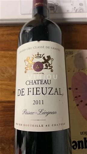 Bordeaux Pessac-Léognan Grand Cru Château Fieuzal 2011