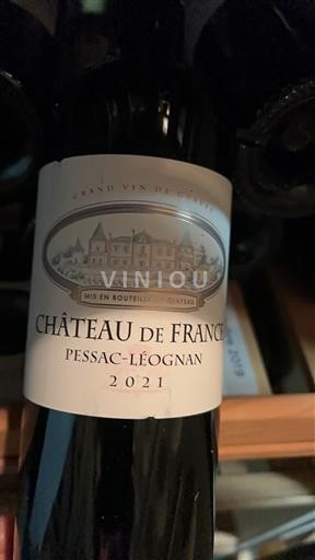 Bordeaux Pessac-Léognan Château France 2021