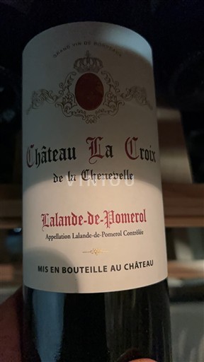 Bordeaux Lalande-de-Pomerol Château La Croix de la Chenevelle Ikke årgangsbestemt