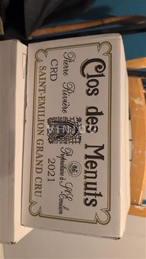 Bordeaux Saint-Émilion Grand Cru Grand Cru Clos des Menuts 2021