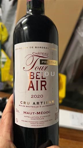 Bordeaux Haut-Médoc Château Tour Bel-Air Prestige 2020