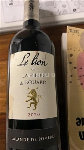 Bordeaux Lalande-de-Pomerol Château La Fleur de Boüard Le Lion 2020