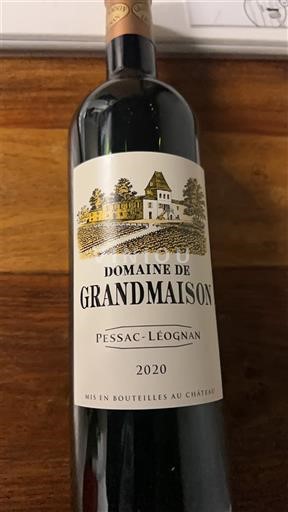 Bordeaux Pessac-Léognan Domaine Grandmaison 2020