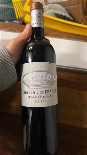 Bordeaux Pessac-Léognan Château France 2019