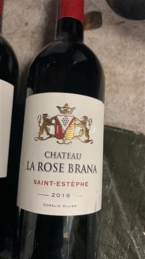 Burdeos Saint-Estèphe Château La Rose Brana 2018