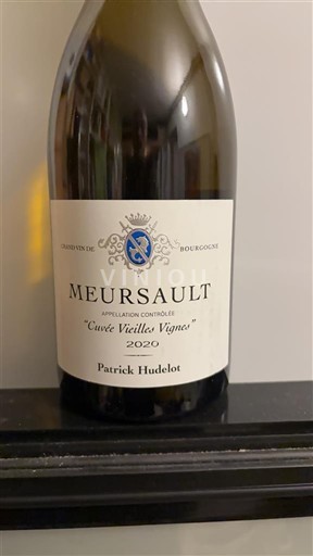 Burgundija Meursault Patrick Hudelot Vieilles Vignes 2020
